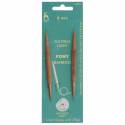 Pony Shanks Interchangeable Bamboo Circular Knitting Needles - 8.00mm (P57917)