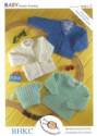 UK Hand Knit Association Baby Cardigans, Sweaters & Hat DK Knitting Pattern BHKC5