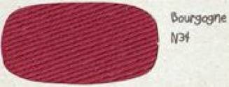 DMC Natura 'Just Cotton' Crochet Yarn Colour N34 Bourgogne