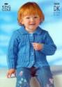 King Cole Children's Jacket & Sweaters DK Knitting Pattern 2829