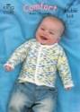 King Cole Baby Jackets & Bolero Comfort DK Knitting Pattern 3155