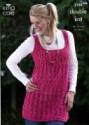 King Cole Ladies Cardigans, Dress and Hat Moods DK Knitting Pattern 3188