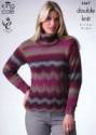 King Cole Ladies Cardigan & Sweater Riot DK Knitting Pattern 3667
