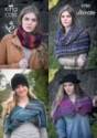 King Cole Ladies Snood, Collar, Wrap & Shrug The Ultimate Super Chunky Knitting Pattern 3785