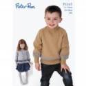 Peter Pan Baby/Children's DK Sweater & Cardigan Knitting Pattern 1165