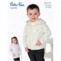 Peter Pan Baby/Children's Cupcake Cardigan & Jumper Knitting Pattern 1171