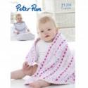 Peter Pan Baby/Children's Cupcake Snuggle Bag Knitting Pattern 1206