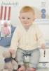 Stylecraft Baby Cardigans & Hat Knitting Pattern 8976  4 Ply