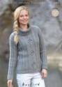 Hayfield Bonus Aran Women's Sweater Knitting Pattern 9685