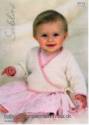 Sublime Ballerina Wrap Baby Cashmere Merino Silk DK Knitting Pattern 6015