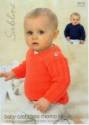 Sublime Gansey & Naval Sweater Baby Cashmere Merino Silk DK Knitting Pattern 6018