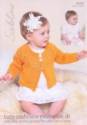 Sublime Baby Cashmere Merino Silk DK Cardigans Knitting Pattern 6053