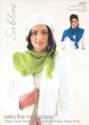 Sublime Extra Fine Merino Lace Scarf & Wrap Knitting Pattern 6088