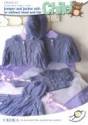UK Hand Knit Association Baby Jackets & Sweaters Knitting Pattern UKHKA42