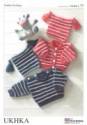UK Hand Knit Association Baby Hat, Cardigan & Sweater DK Knitting Pattern UKHKA75