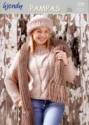 Wendy Pampas Mega Chunky Sweater, Hat & Scarf Knitting Pattern 5039