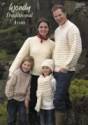 Wendy Traditional Aran Unisex Family Sweaters Knitting Pattern 5640