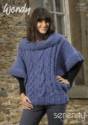 Wendy Serenity Super Chunky Sweater Knitting Pattern 5644