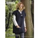 Wendy Pampas Mega Chunky V Neck Tunic, Bag & Cowl Knitting Pattern 5697