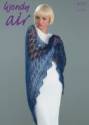 Wendy Air Lacy Shawl Knitting Pattern 5727