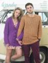 Wendy Cotton DK Unisex Family Sweater Knitting Pattern 5774