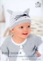 King Cole Knitting Pattern Book Baby Book 4