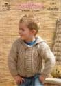 King Cole Children's Jackets Comfort Chunky Knitting Pattern 3181