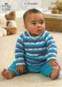 King Cole Baby Set Comfort DK Knitting Pattern 3191