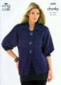 King Cole Ladies Jacket & Top Magnum Chunky Knitting Pattern 3292