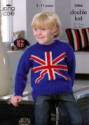 King Cole Children's Union Jack Sweater & Tunic DK Knitting Pattern 3466
