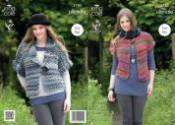 King Cole Ladies Waistcoat & Jacket The Ultimate Super Chunky Knitting Pattern 3780