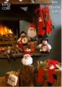 King Cole Snowman, Santa, Rudolf & Christmas Stockings DK Knitting Pattern 8002