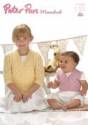 Peter Pan Baby/Children's DK Lacy Cardigan & GilletÂ  Knitting Pattern 1139