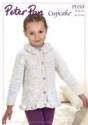 Peter Pan Baby/Children's Cupcake Long Cardigan Knitting Pattern 1150