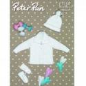 Peter Pan Baby/Children's DK Jacket, Hat & Mitts Knitting Pattern 1156