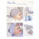 Peter Pan Baby/Children's Merino Accessories Knitting Pattern 1162