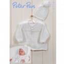 Peter Pan Baby/Children's DK Cardigan & Hat Knitting Pattern 1176