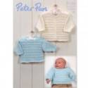 Peter Pan Baby/Children's DK Cardigans & Jumper Knitting Pattern 1178