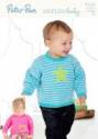 Peter Pan Baby/Children's Merino Sweaters Knitting Pattern 1182