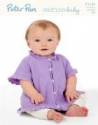 Peter Pan Baby/Children's Merino Flared Cardigan Knitting Pattern 1184
