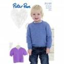 Peter Pan Baby/Children's 4 Ply Sweaters Knitting Pattern 1195