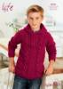 Stylecraft Childrens & Mens Hoodie Knitting Pattern 8936  Aran
