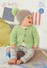 Stylecraft Baby & Childrens Cardigan, Blanket & Hat Knitting Pattern 8974  DK