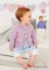 Stylecraft Baby & Childrens Cardigans Knitting Pattern 8980  DK
