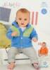 Stylecraft Baby & Childrens Jackets Knitting Pattern 8981  DK