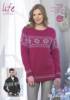 Stylecraft Ladies & Mens Christmas Sweater & Jacket Knitting Pattern 9028  DK