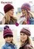 Stylecraft Childrens & Ladies Hats, Berets & Helmet Knitting Pattern 9088  Chunky