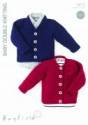 Hayfield Baby DK Cardigans Knitting Pattern 4410