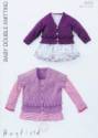Hayfield Baby DK Babies Cardigan & Jacket Knitting Pattern 4455