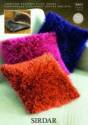 Sirdar Funky Fox & Hayfield Chunky with Wool Cushions Knitting Pattern 9865